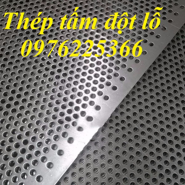 Tấm tôn dập lỗ ,tấm inox dập lỗ theo yêu cầu